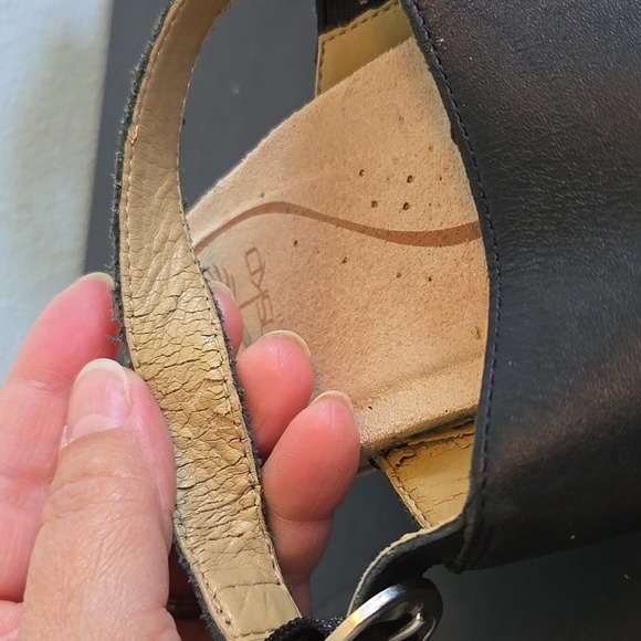 Dansko Black Sandals Size 37 - Picture 7 of 9
